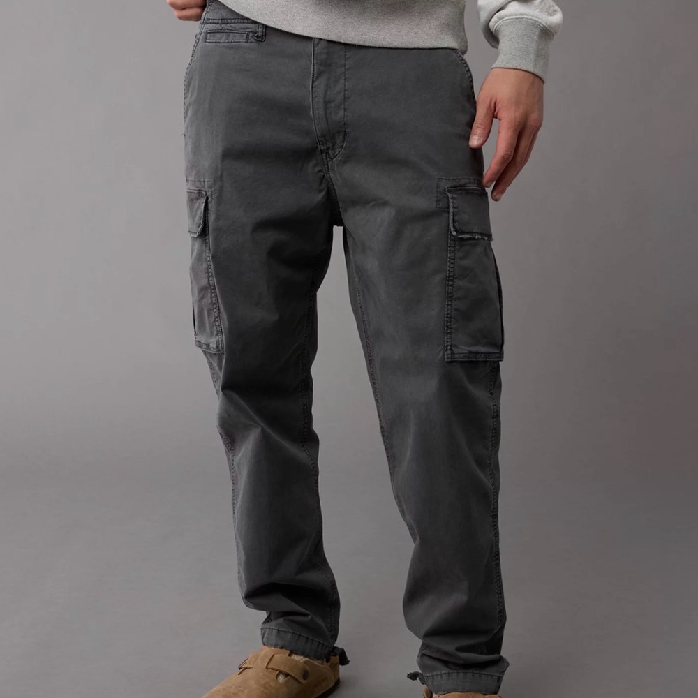 AE Flex Lived-In Cargo Pant - Stone Gray